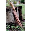 Faca Inox com cabo de madeira de 10" - REF: IMD 10