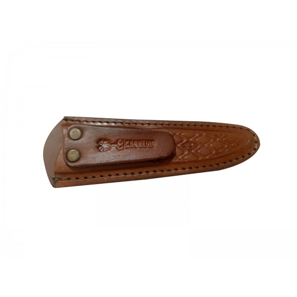 Bainha de couro envernizada 6"- Ref: BFT 06