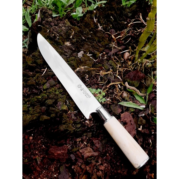 Faca inox com cabo de osso de 8" - Ref: 208 IO