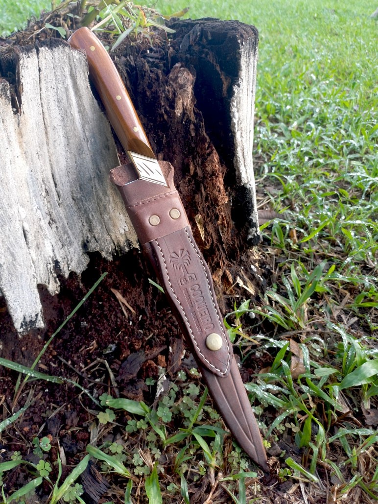 Faca carbono artesanal 9"- Ref: 609 C - 5T