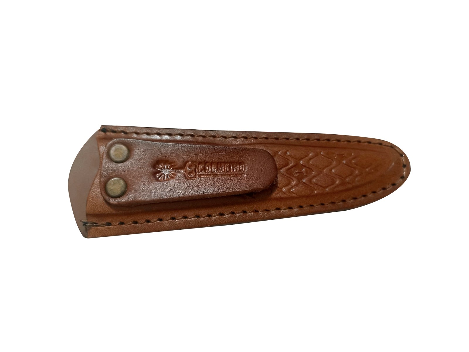 Bainha de couro envernizada 6"- Ref: BFT 06