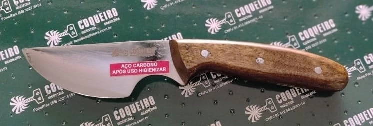 Faca em aço carbono REF: 2015 02