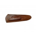 Bainha de couro envernizada 6"- Ref: BFT 06